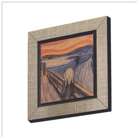 Resim Çığlık Edvard Munch, 1893 Baskılı Mdf Magnet 7x7 