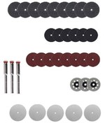 Resim Depolife Gravür Kalıpçı Makinaları Için Taşlama Kesme Zımparalama Disk Seti Elmas Metal Plastik Ahşap 33 Pcs 