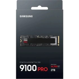 Resim Samsung MZ-VAP2T0BW, 9100 Pro, 2tb, 14700/13400, Gen5, Nvme Pcıe M.2 2280, SSD (Türkiye Distribütörü Garantili) 