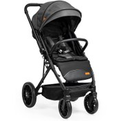 Resim Baby2Go Collie Çift Yönlü Bebek Arabası Açık Gri 