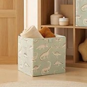 Resim Çocuk Odası Dinozor Kutu 33 X 30 X 33 Cm Ocean Home Textile