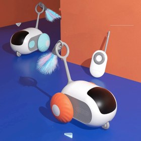 Resim Paw Portal Uzaktan Kumandalı Araba Kedi Oyuncağı - Mavi 