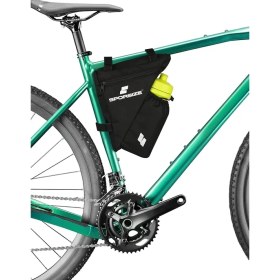 Resim Bisiklet Kadro Arası Matara Hazneli Su Geçirmez Çanta 