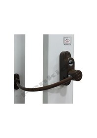 Resim 3 Adet Penkid Pvc Pencere Çocuk Emniyet Kilidi Koyu Kahverengi 