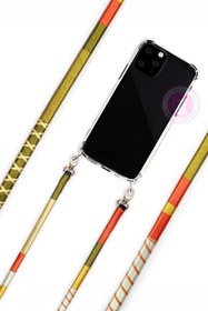 Resim Vorson El Yapımı Iphone 12 Mini Kılıflı Telefon Askısı - Narcissus 