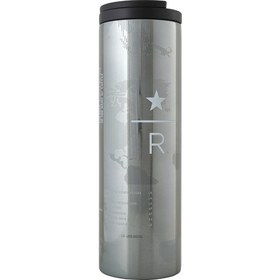 Resim Starbucks Reserve™ Gümüş Harita Tasarı mlı Termos - 473 ml 
