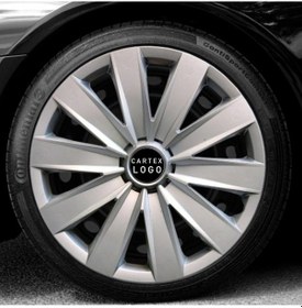 Resim Citroen C3 16'' Inç Gri 4lü Set Jant Kapağı Çelik Jant Görünümlü 