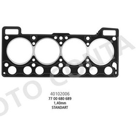 Resim OTO CONTA 40102006 Silindir Kapak Contası Renault 9 Renault 12 1.4 Siyah 