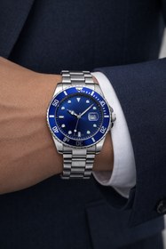 Resim S.POLO Choppers Spor Erkek Kol Saati Gümüş Renk 