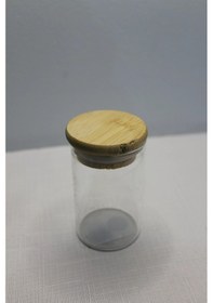 Resim Mini Cam Kavanoz 9cm Çok Renkli 