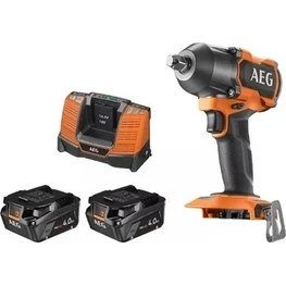 Resim Aeg Bss 18MTF12BL 18V 4AH Darbeli Somun Sıkma Makinesi 