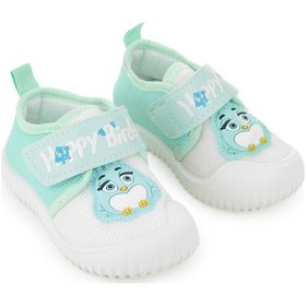 Resim Gezer Yazlık Keten Kız Bebe Happy Birds Cırtlı Ayarlanabilir Ayakkabı Ga2ybm.03356.00.3g3.0a Yeşil 