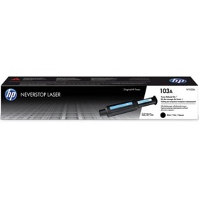 Resim HP 103a Black Siyah 2.500 Sayfa Neverstop Tanklı Yazıcı Toneri W1103a 
