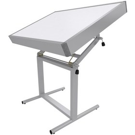 Resim 80x120 Cm Profesyonel Çizim Masası Ayaklı Ledli-pan914 Gri 