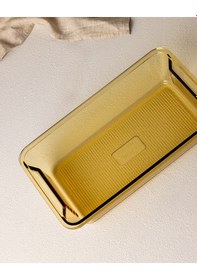 Resim Lyon Dikdörtgen Borosilikat Cam Fırın Tepsisi - Sarı 8684427208045 Çok Renkli 