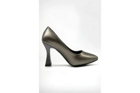 Resim Massima 9532 Platin Stiletto Kadın Ayakkabı 