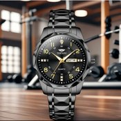 Resim POEDAGAR TERANV Luminous Paslanmaz Çelik Lüks Erkek Kol Saati 