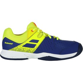 Resim Babolat Pulsion All Court Unisex Çocuk Mavi Tenis Ayakkabısı 