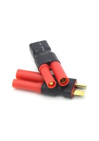 Resim Wozlo T Plug Erkek Hxt 4.0mm Banana Konnektör Adaptör Kablosuz Rc Pil Konnektörü Lipo 