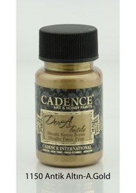 Resim 1150 Antik Altın - Dora Metalik Kumaş Boyası 