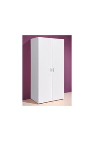 Resim Tdesigno Giyinme Dolabı - Çok Amaçlı Dolap - Gardırop 80 cm Beyaz 