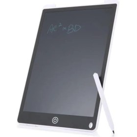 Resim T12 Beyaz Writing Tablet LCD 12 Inç Dijital Kalemli Çizim Yazı Tahtası ( Lisinya ) 