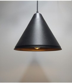 Resim Mylights Retro Rustik Metak Konik Sarkıt Vintage Mylights Metal Sarkıt 