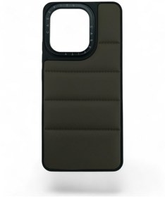 Resim Xiaomi Redmi Note 13 4g Basamaklı Kumaş Puff Kılıf 