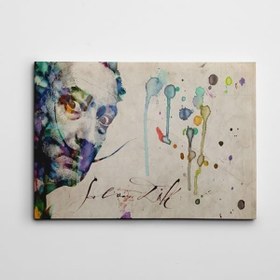 Resim Salvador Dali Suluboya Kanvas Tablo 120 x 170 CM 
