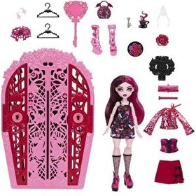 Resim Monster High Gizemli Arkadaşlar Gizemli Bahçe Serisi - Draculaura Oyun Seti HYT72 