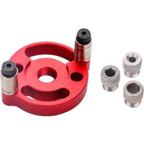 Resim Ağaç Işleme Cep Deliği Jig 6/8/10MM Kendinden Eletici Dikey Dübel Jig Matkap Kılavuzu Konumlandırıcı Deliği Puncher (Yurt Dışından) 