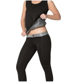 Resim Bb Form - Sauna Etkili Termal Takım - Atlet Ve Tayt Siyah 