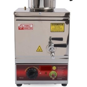 Resim Nikadu Çay Semaveri Çay Kazanı 10LT Elektrikli (Demlik Dahil Değildir) 