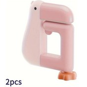 Resim Gaojunshop01 Pembe 2 Adet Deliksiz Masa Askısı Çanta Mont Aksesuar Düzenleyici Diğer 