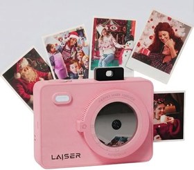 Resim Z5s İnstant Kamera ve Fotoğraf Yazıcısı - Şipşak Fotoğraf Makinesi - Pink 