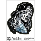 Resim Motorsiklet Otomobil Sticker 2 Adet 023 