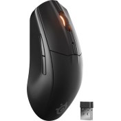 Resim Steelseries Rival 3 Wireless Gen 2 Gaming Mouse - 2.4ghz ve Bluetooth Bağlantı - Siyah 