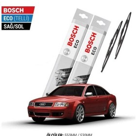 Resim Bosch , Audi A6 2000 Model Silecek Takımı Bosch Eco Telli 
