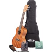 Resim Kala KA-15C Concert Ukulele Seti (Natural) 