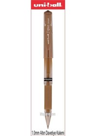 Resim Uniball Signo Broad 1.0 Mm Altın Davetiye Kalemi Um-153 Diğer 