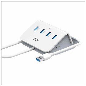 Resim FLY 3408-01 4 USB Portlu 1 TYPE-C Hub 