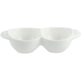 Resim Madame Coco New Petit Concept 2 Bölmeli Sunum Tabağı 1kserv006322,5x9,6x5,7cm 