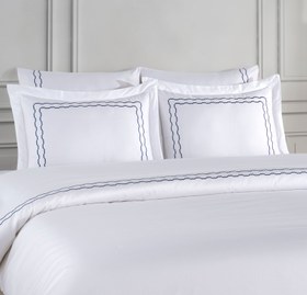 Resim Müzeyyen Nevresim Takımı - Mavi - King 