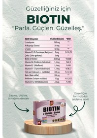 Resim Ncs Biotin L Sistein Çinko 60 Kapsül 