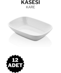 Resim ÖzSa Home 12 Adet Kırılmaz Salata Kasesi Otel Kafe Lokanta Restoran Ev Için Melamin Kahvaltılık Kase Freya 