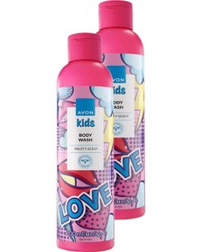 Resim Kids Love Çocuklar İçin Meyve Kokulu Vücut Şampuanı 200 Ml. İkili Set 
