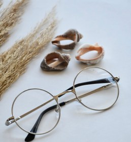 Resim LOOKUP NEW Rachel Unisex Oval Yuvarlak Gümüş Mavi Işık Korumalı Blue Block Yeni Sezon Harry Potter Gözlüğü 