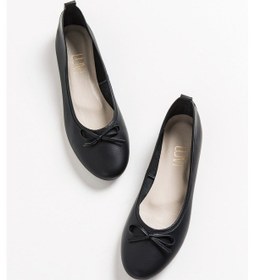 Resim Luvishoes Cilt Kadın Babet Siyah 