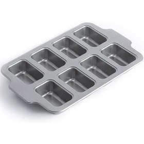 Resim KitchenAid CC006068-001 8'li Mini Dikdörtgen Kek Kalıbı 