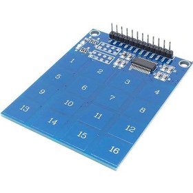 Resim Ttp229 16 Buton Dokunmatik Sensör Modülü Kapasitif Dijital Tuş Algılayıcı Anahtar Keypad 